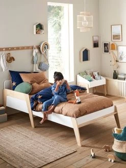 Lit Enfant évolutif 3 Tailles LIGNE RETRO Blanc Mate - Vertbaudet -Bébé Boutique lit enfant evolutif 3 tailles ligne retro 4