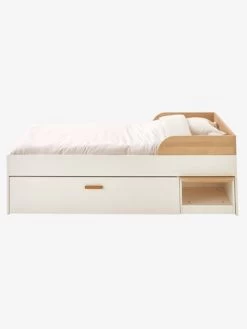 Lit Enfant Multi Rangements HAPPY Blanc - Vertbaudet -Bébé Boutique lit enfant multi rangements happy 4