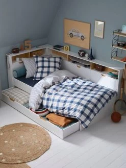 Lit Enfant Multi Rangements TRÉSOR Blanc - Vertbaudet -Bébé Boutique lit enfant multi rangements tresor 5