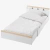 Lit évolutif Enfant LIGNE ABC Blanc - Bois - Vertbaudet -Bébé Boutique lit evolutif enfant ligne abc