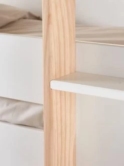 Lits Superposés 3 Niveaux LIGNE EVEREST Blanc/bois - Vertbaudet 10 Lits Superposés 3 Niveaux LIGNE EVEREST Blanc/bois - Vertbaudet -Bébé Boutique lits superposes 3 niveaux ligne everest 3