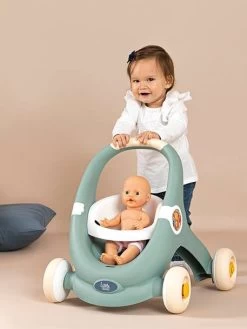 Little Smoby Trotty 3 En 1 - SMOBY Vert - Smoby -Bébé Boutique little smoby trotty 3 en 1 smoby 4