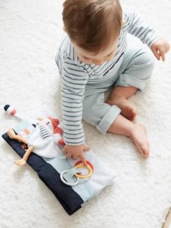 Livre D'éveil Accordéon LEON SUR LE PONTON Multicolore - Vertbaudet -Bébé Boutique livre deveil accordeon leon sur le ponton 5