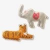 Lot De 2 Coussins Animaux EDEN INDIA Multicolore - Vertbaudet -Bébé Boutique lot de 2 coussins animaux eden india