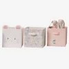 Lot De 3 Bacs De Rangement Champêtre Blanc Imprimé - Vertbaudet -Bébé Boutique lot de 3 bacs de rangement champetre
