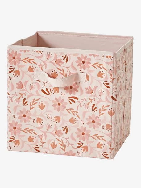 Lot De 3 Bacs De Rangement FLEURETTES Rose - Vertbaudet 5 Lot De 3 Bacs De Rangement FLEURETTES Rose - Vertbaudet – Image 3