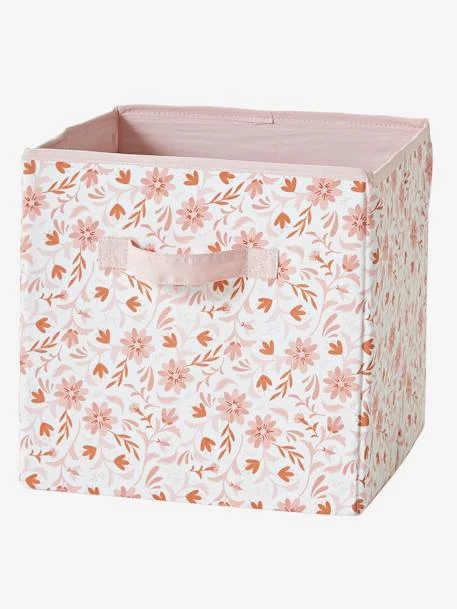 Lot De 3 Bacs De Rangement FLEURETTES Rose - Vertbaudet 6 Lot De 3 Bacs De Rangement FLEURETTES Rose - Vertbaudet – Image 4
