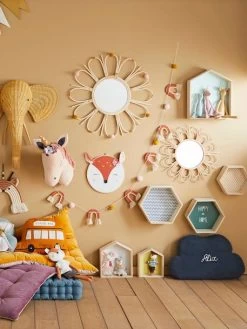 Lot De 3 étagères Hexagones Enfant Bois/multicolore - Vertbaudet -Bébé Boutique lot de 3 etageres hexagones enfant 4