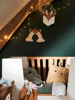 Lot De 3 Fanions Animaux GREEN FOREST Blanc - Vertbaudet -Bébé Boutique lot de 3 fanions animaux green forest 3