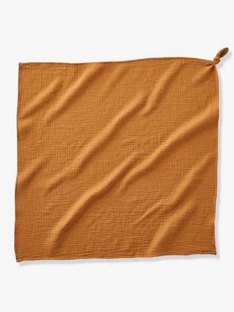 Lot De 3 Langes MINI COMPAGNIE En Gaze De Coton Bio* 2 écrus Imprimés + 1 Uni Caram - Vertbaudet 6 Lot De 3 Langes MINI COMPAGNIE En Gaze De Coton Bio* 2 écrus Imprimés + 1 Uni Caram - Vertbaudet – Image 4