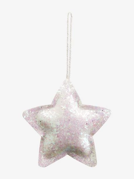 Lot De 4 Décorations De Noël Glitter Rose - Vertbaudet 4 Lot De 4 Décorations De Noël Glitter Rose - Vertbaudet – Image 2