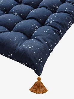 Matelas De Sol Avec Pompons Bleu Foncé - Vertbaudet 8 Matelas De Sol Avec Pompons Bleu Foncé - Vertbaudet -Bébé Boutique matelas de sol avec pompons 2