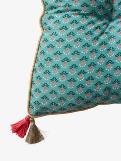 Matelas De Sol Velours Eden India Vert / Rose - Vertbaudet 11 Matelas De Sol Velours Eden India Vert / Rose - Vertbaudet -Bébé Boutique matelas de sol velours eden india 3