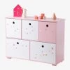 Meuble De Rangement 5 Bacs LIGNE FEERIE Rose étoiles - Vertbaudet -Bébé Boutique meuble de rangement 5 bacs ligne feerie
