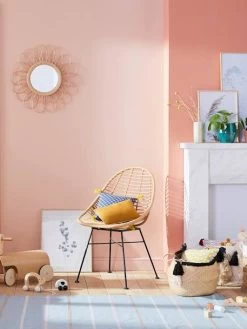 Miroir En Rotin Hélios Marron - Vertbaudet -Bébé Boutique miroir en rotin helios 2