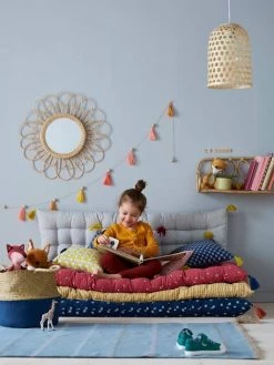 Miroir En Rotin Hélios Marron - Vertbaudet -Bébé Boutique miroir en rotin helios 3