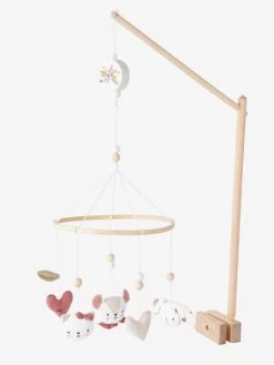 Mobile Musical GRENIER Rose - Vertbaudet -Bébé Boutique mobile musical grenier 5