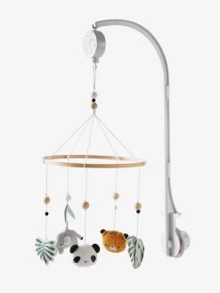 Mobile Musical HANOÏ Vert / Multicolore - Vertbaudet -Bébé Boutique mobile musical hanoi 2
