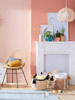 Panier En Jute Avec Fils Lurex Marguerite Blanc - Vertbaudet -Bébé Boutique panier en jute avec fils lurex marguerite 3