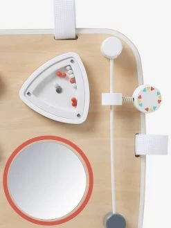 Panneau D'activités En Bois FSC® Multicolore - Vertbaudet -Bébé Boutique panneau dactivites en bois fsc 2