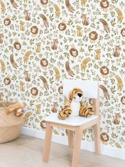 Papier Peint Animaux Savane Felidae LILIPINSO Bronze - Lilipinso 7 Papier Peint Animaux Savane Felidae LILIPINSO Bronze - Lilipinso -Bébé Boutique papier peint animaux savane felidae lilipinso 2