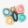 Papillon Des Formes à Encastrer En Bois FSC® Multicolore - Vertbaudet -Bébé Boutique papillon des formes a encastrer en bois fsc