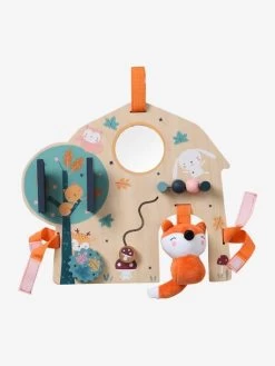 Planche D'activités Forêt Enchantée En Bois FSC® Beige - Vertbaudet -Bébé Boutique planche dactivites foret enchantee en bois fsc 1