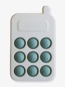 Pop-it Téléphone - MUSHIE Rose - Mushie -Bébé Boutique pop it telephone mushie 3