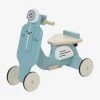 Porteur Scooter En Bois FSC® Bleu - Vertbaudet -Bébé Boutique porteur scooter en bois fsc