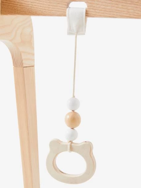 Portique D'éveil Modulable En Bois FSC® Bois Et Blanc - Vertbaudet 6 Portique D'éveil Modulable En Bois FSC® Bois Et Blanc - Vertbaudet – Image 4