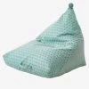 Pouf Poire Palmettes Vert - Vertbaudet -Bébé Boutique pouf poire palmettes