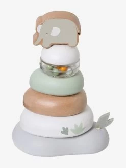 Pyramide à Empiler En Bois FSC® Rose - Vertbaudet -Bébé Boutique pyramide a empiler en bois fsc 2