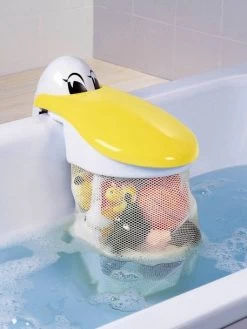 Rangement De Bain Pélican BUKI Blanc - Buki -Bébé Boutique rangement de bain pelican buki 1