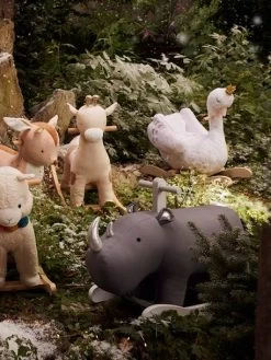 Rhinocéros à Bascule FSC® Gris - Vertbaudet -Bébé Boutique rhinoceros a bascule fsc 3