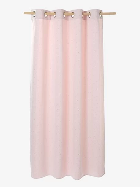Rideau Occultant Etoiles D'argent Rose Imprimé étoiles - Vertbaudet 4 Rideau Occultant Etoiles D'argent Rose Imprimé étoiles - Vertbaudet – Image 2