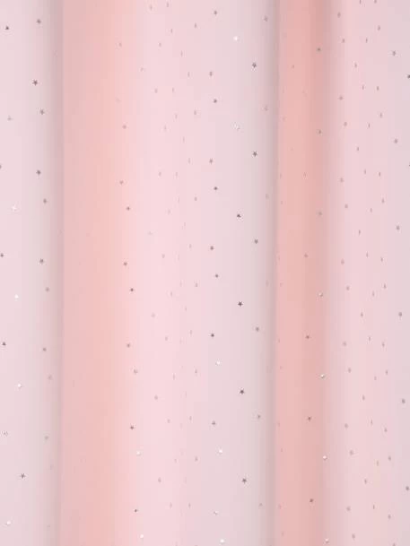 Rideau Occultant Etoiles D'argent Rose Imprimé étoiles - Vertbaudet 5 Rideau Occultant Etoiles D'argent Rose Imprimé étoiles - Vertbaudet – Image 3