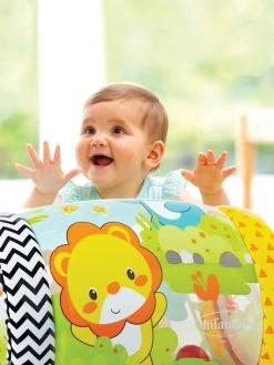 Rouleau Jungle Peek & Roll - INFANTINO Multicolore - Infantino -Bébé Boutique rouleau jungle peek roll infantino 2