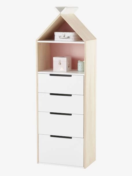 Semainier Fond Réversible Bleu Ou Rose LIGNE TIPILI Bleu Clair - Vertbaudet 3 Semainier Fond Réversible Bleu Ou Rose LIGNE TIPILI Bleu Clair - Vertbaudet