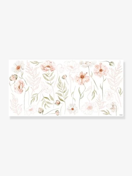 Stickers Coquelicots Poppies LILIPINSO Rose Nude - Lilipinso 3 Stickers Coquelicots Poppies LILIPINSO Rose Nude - Lilipinso