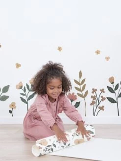 Stickers Feuilles Fleurs Bloem LILIPINSO Multicolore - Lilipinso -Bébé Boutique stickers feuilles fleurs bloem lilipinso 1