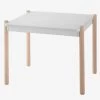 Table De Jeu LIGNE WOODY Blanc - Bois - Vertbaudet 2 Table De Jeu LIGNE WOODY Blanc - Bois - Vertbaudet -Bébé Boutique table de jeu ligne woody