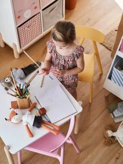 Table De Jeu LIGNE WOODY Blanc - Bois - Vertbaudet 9 Table De Jeu LIGNE WOODY Blanc - Bois - Vertbaudet -Bébé Boutique table de jeu ligne woody 3