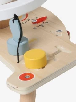 Tablette Volant De Voiture En Bois FSC® Beige - Vertbaudet -Bébé Boutique tablette volant de voiture en bois fsc 5