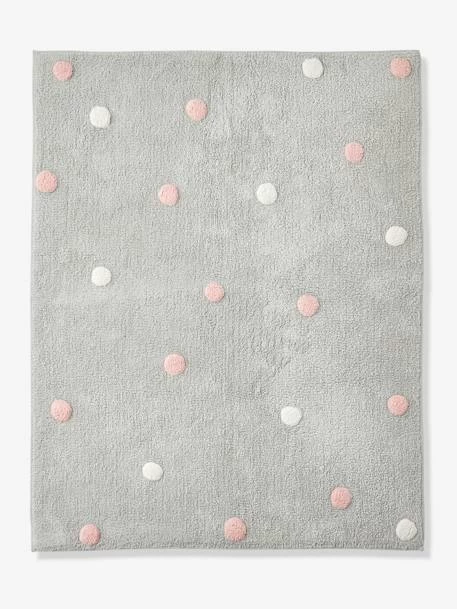 Tapis Confetti Gris Imprimé - Vertbaudet 3 Tapis Confetti Gris Imprimé - Vertbaudet