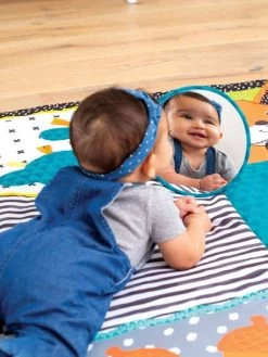 Tapis De Jeu Multi Activités Sensoriel Géant Infantino Vert - Infantino -Bébé Boutique tapis de jeu multi activites sensoriel geant infantino 2