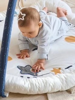 Tapis D'éveil Avec Arches CÉLESTE Beige - Vertbaudet -Bébé Boutique tapis deveil avec arches celeste 4