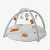 Tapis D'éveil Avec Arches En Coton Nid D'abeille LOVELY FARM Lovely Farm - Multicolore - Vertbaudet -Bébé Boutique tapis deveil avec arches en coton nid dabeille lovely farm