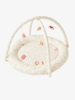 Tapis D'éveil Avec Arches Florettes Ecru / Multico - Vertbaudet 7 Tapis D'éveil Avec Arches Florettes Ecru / Multico - Vertbaudet -Bébé Boutique tapis deveil avec arches florettes 1