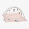 Tapis D'éveil En Gaze De Coton Avec Arche Vert / Multicolore - Vertbaudet -Bébé Boutique tapis deveil en gaze de coton avec arche