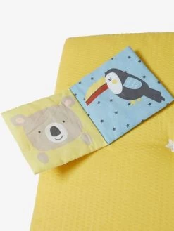 Tapis D'éveil En Lange Sans Arche Tropik Moutarde - Vertbaudet -Bébé Boutique tapis deveil en lange sans arche tropik 4